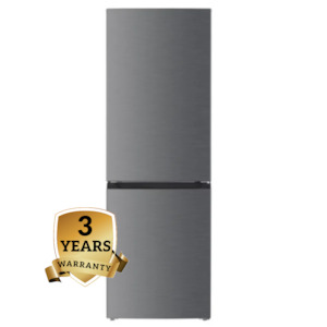 Bottom Mount Freezers: Imprasio 253L Fridge Freezer Stainless Steel | 3 Years Warranty | IMFF253SS