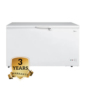 Chest Freezers: Midea 418L Chest Freezer / Fridge Convertible | 3 Years Warranty | MDRC564FZF01AP