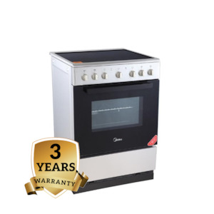 Oven: Midea 60cm Ceramic Cooktop Freestanding Stove | 3 Years Warranty |  24DME4R109