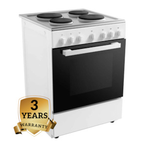 Oven: Midea 60cm Hot Plate Cooktop Freestanding Stove | 3 Years Warranty | 24DME4H109