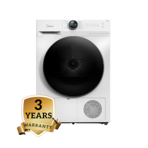 Dryer: Midea 9KG Heat Pump Tumble dryer MD200H90W/W