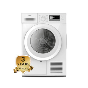 Midea 8KG Heat Pump Tumble Dryer | 7 Stars | 3 Years Warranty | MDG80-CH05/B08E-AU(7)-