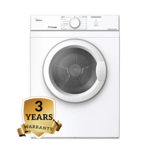 Dryer: Midea 7KG Rear Venting Dryer MDS70-VR072/A04-AU