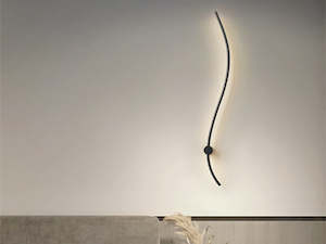 Halo 1M Stylish Black LED Wall Light