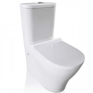 Toilet Suites: Toilet Mirage, Siphonic Flush