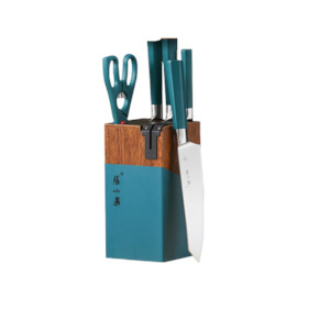 Kitchen Tools Utensils: Master Z Turquoise Knife Set 6pc