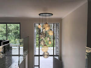 Firework LED Drop Light 10 Lamps 85cm