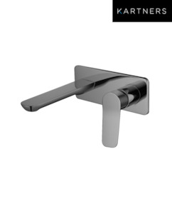Levi: Levi Wall Mixer & Spout Set - Gun Metal
