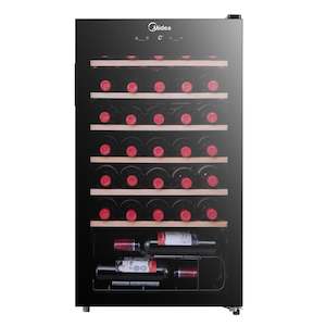 Midea 93L Black Wine Cooler