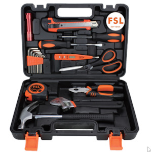 Tool Box: FSL 20 Pcs Household Multi-Function Hand Tool Box Complete Set