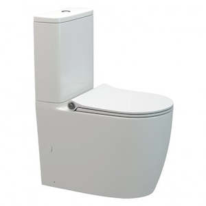 Toilet Suites: Elementi UNO OVERHEIGHT CC BTW TOILET SUITE - SWAY D2 SEAT