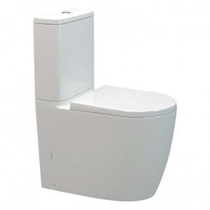 Elementi UNO OVERHEIGHT CC BTW TOILET SUITE - THICK SEAT