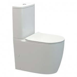 Elementi UNO OVERHEIGHT CC BTW TOILET SUITE - THIN SEAT