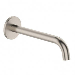 ELEMENTI UNO CURVED BATH SPOUT - BRUSHED NICKEL