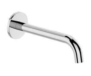 ELEMENTI UNO CURVED BATH SPOUT - CHROME