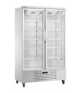Double Glass Door Display Fridge LC-1000FX