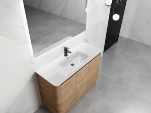 BROOK Floorstanding Plywood VANITY 1200MM SINGLE BASIN