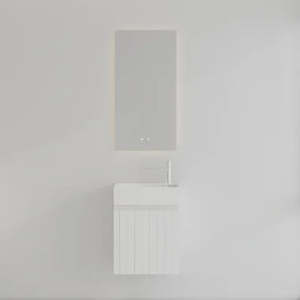 Bathroom: Mondo White Finished Plywood 460*260mm Floor Vanity
