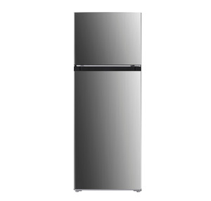 Top Mount Freezers: Imprasio 247L Top Mount Fridge Freezer Stainless Steel