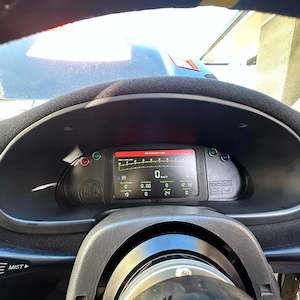 Instrument Cluster Mounts: Mitsubishi Lancer EVO 123 Digital Dash Cluster Insert