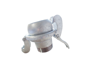 Bauer Type Pressure Coupling: Male, Threaded