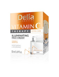 Vegan Skincare: Vitamin C Therapy - Illuminating Face Day Cream 50mL