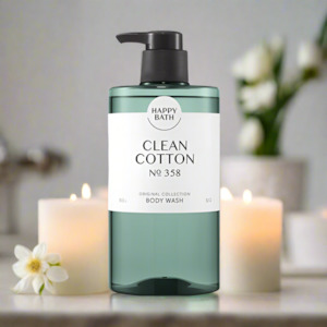 Happy Bath  Original Collection Body Wash - #358 Clean Cotton
