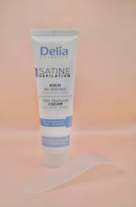 Satine Depilation - 3-Minutes Fast Working Hair Removal Cream for Legs, Bikini, & Armpits