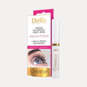 Delia Cosmetics: Lash and Brow Enhancer Creator
