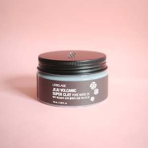 LEBELAGE Jeju Volcanic Super Clay Pore Mask 2X 120g