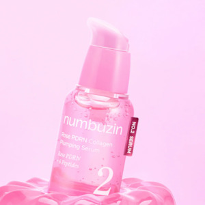 Numbuzin: Numbuzin No.2 Rose PDRN Collagen 2X Plumping Serum 30ml
