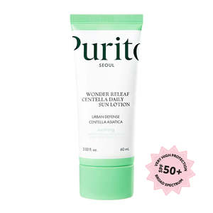 Sunscreens: Purito Seoul Wonder Releaf Centella Daily Sun Lotion SPF50+ Broad Spectrum