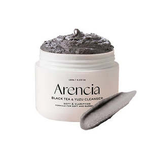 Facial Cleansers: Arencia - Black Tea Rice Mochi Cleanser 120g