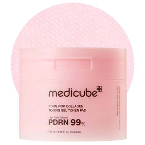 Medicube - PDRN Pink Collagen Toning Gel Toner Pad 70 Pads
