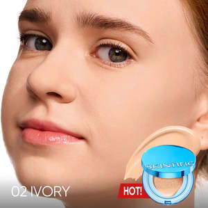 Skintific  Cover All Perfect Stay Velvet Matte Cushion 11 g - #02 Ivory