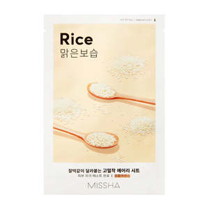 Missha Airy Fit Sheet Mask 20ml - Rice