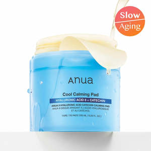Anua Hyaluronic Acid 8 Catechin Cool Calming Pad 110 Pads