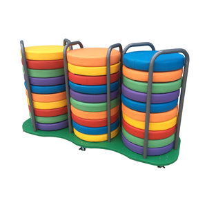 Products: Fritter Floor Cushion Trolley - Educated Furniture