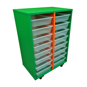 Products: Tote Tray Classroom Storage (2 bay) - Educated Furniture