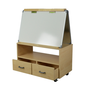 Products: Teacher Station with Mobile Storage: Dual Whiteboard Design