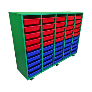 Products: Tote Tray Classroom Storage (5 bay) for Tidy Organised Spaces