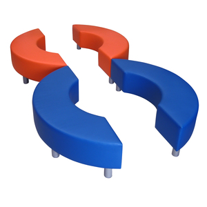 Products: Curved Ottomans: Stylish, Customisable Soft Seating