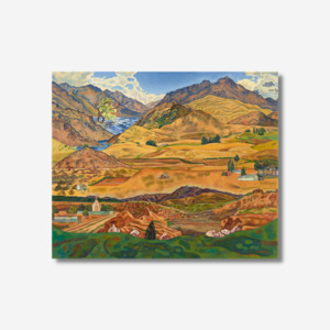 Te Papa - Rita Angus Central Otago Art Print