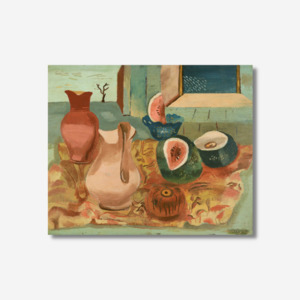 Products: Te Papa - Frances Hodgkins Cut melons Art Print