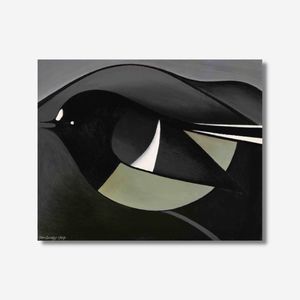 Te Papa - Don Binney Fatbird Art Print