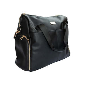 Essentials: Milkbar Insulated Breast Pump Tote Bag | Black