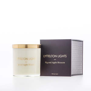 Lyttelton Lights - Medium Candle - Fig & Apple Blossom