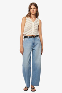 Denim: Rollas - Gigi Barrel - Brad Blue