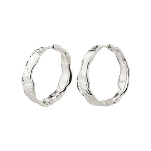 Accessories 1: Pilgrim - Julita Recycled Hoop Earrings - Silver