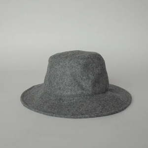 Accessories 1: SOPHIE - Wool Bucket Hat - Grey Marle